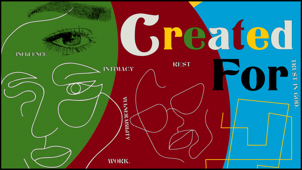 created for - main graphic