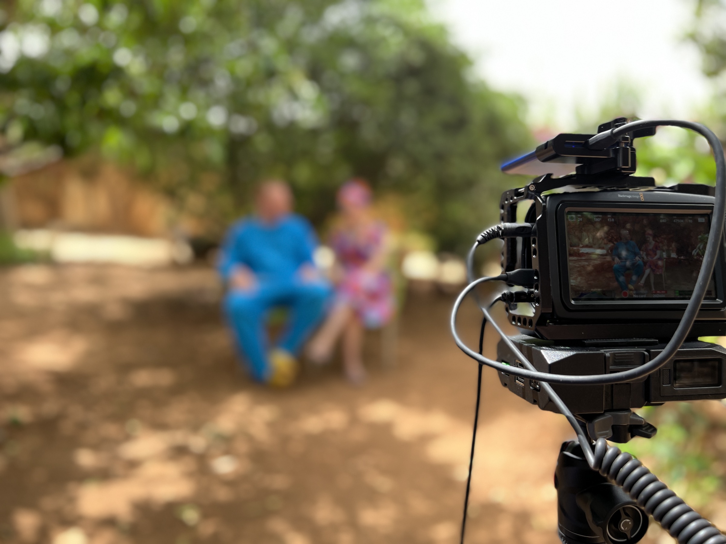 senegal - filming